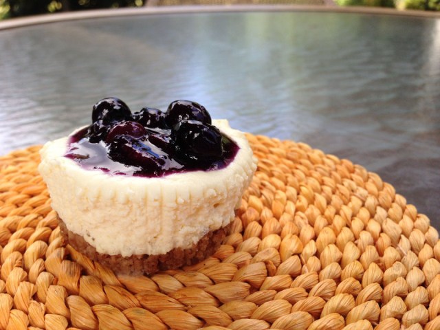 minicheese cakes - finished, just one